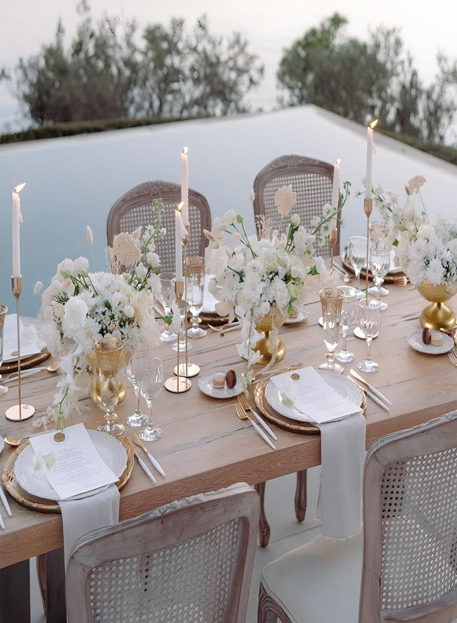 ASHELYULLA Gold Vases for Wedding Centerpieces, Set of 10 Metal Vase Small Table Centerpiece Flower Stands Wedding Arrangement for Weddings Reception Home Floral Decor Anniversary - Image 3